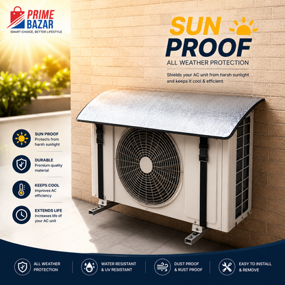 AC Outdoor Unit Cover – Waterproof, UV Resistant & All-Weather Protection
