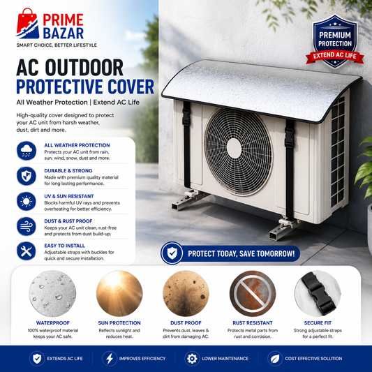 AC Outdoor Unit Cover – Waterproof, UV Resistant & All-Weather Protection